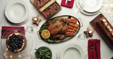 Güzel yılbaşı yeni yıl Festival tablo