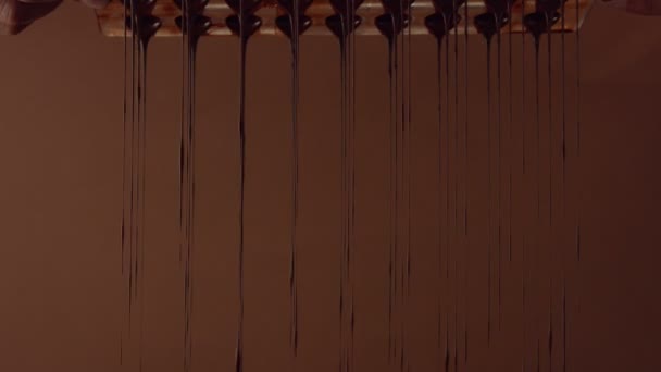 forme de moule de cand de chocolat en cours de création de bonbons 