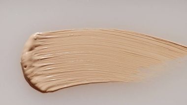 yüz düzeltici sopa ile. Üstten Görünüm düzeltici leke doku düzeltici