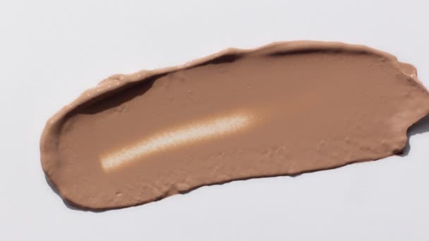 Macro makeup foundation texture — Stock Video