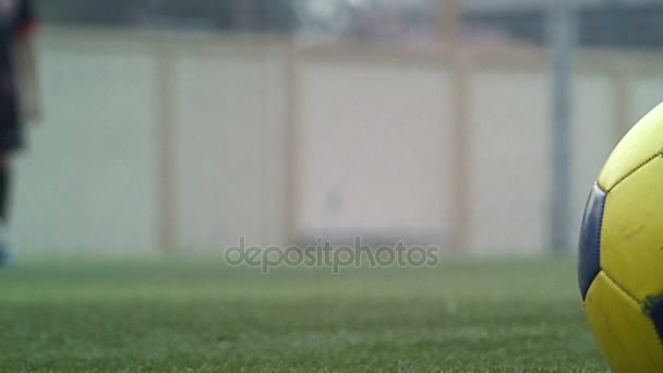 Atmosfera Campo Treinamento Futebol Para Jovens Tailândia — Vídeo de Stock