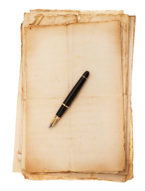 Dolma kalem levhalar üzerinde