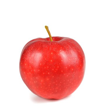 izole Kırmızı elma