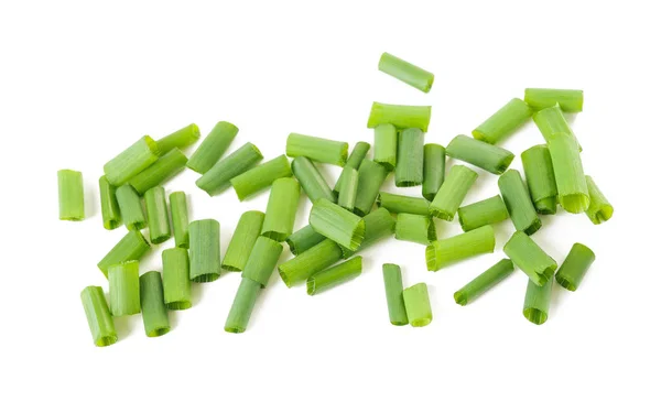 Cut chives isolated — Stock Photo, Image