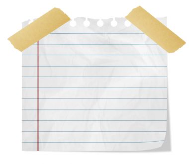 Piece of paper clipart