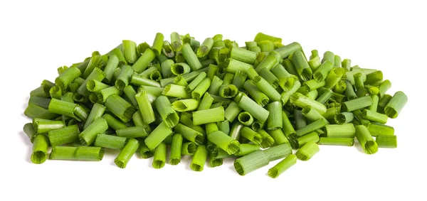 Cut chives isolated — Stock Photo, Image
