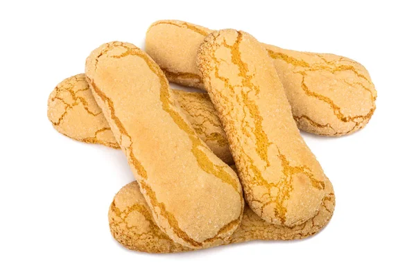 Italian cookie savoiardi — Stock Photo, Image