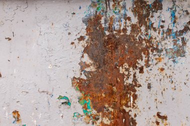 Eski paslı metal doku ve arka planlar