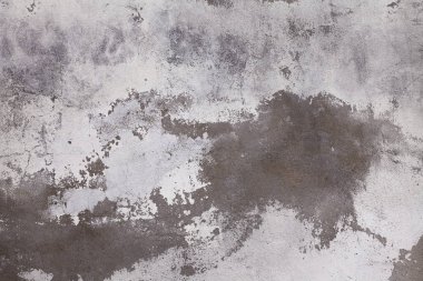 Eski beton duvar çatlaklar. Yaşlı kırık alçı duvar arka plan ve doku tarzı. Çimento üzerinde tasarım