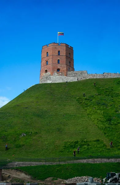 Gediminasova věž, Vilnius — Stock fotografie