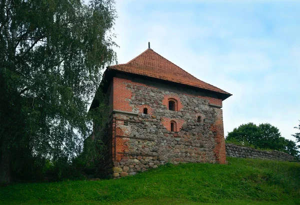 Trakai halvön slottet Trakai, Lithuania — Stockfoto