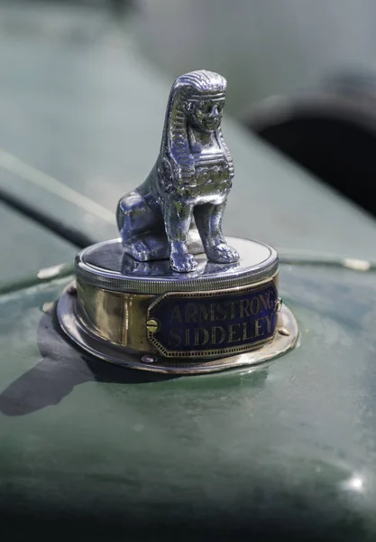 Vintage Armstrong Siddeley hood ornament — Stock Photo, Image