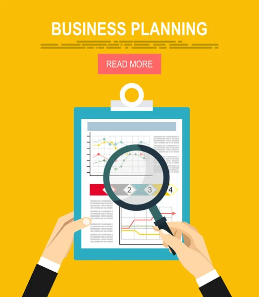 Analytiska Diagram Affärsrapport Business Investeringsplanering — Stock vektor