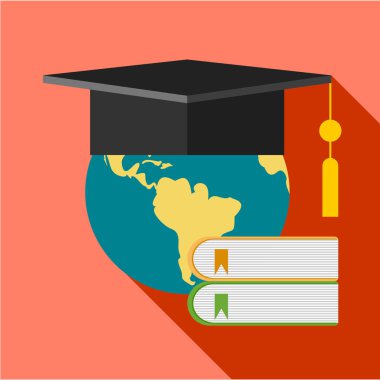 Education.Flat şık tasarım. Düz vektör