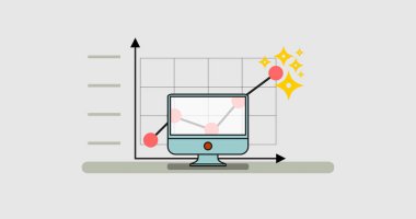 düz vektör çizim web analytics bilgiler ve geliştirme web sitesi istatistik