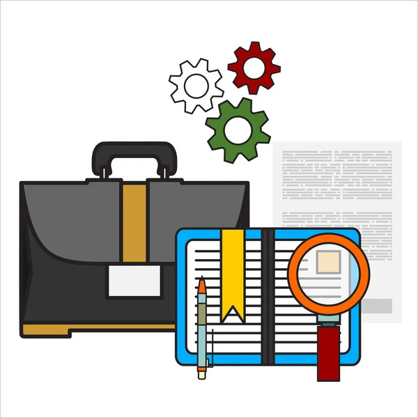 Web Analytics Información Desarrollo Sitio Web Estadística Ilustración Vectorial — Vector de stock