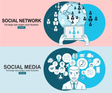 iş konsepti fikri basitçe vektör illüstrasyonu