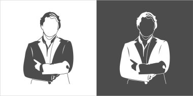 Erkek vektör illüstrasyonu