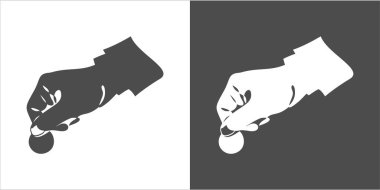 iş konsepti fikri basitçe vektör illüstrasyonu