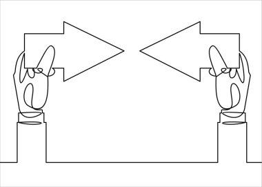 iş konsepti fikri basitçe vektör illüstrasyonu
