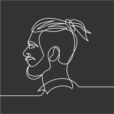 Erkek vektör illüstrasyonu