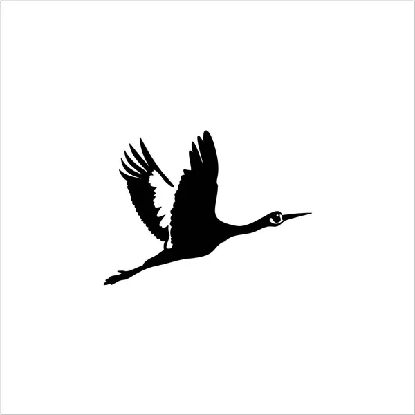 Птах Просто Векторна Ілюстрація — стоковий вектор