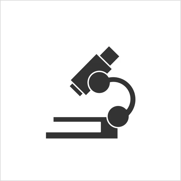 Mikroskop Einfach Vektorillustration Konzept Vektorgrafiken