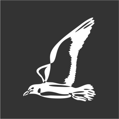 kuş sadece vektör illüstrasyon