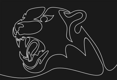 hayvan konsepti basitçe vektör illüstrasyonu