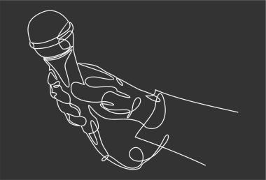 in one thin line concept simply vector illustration