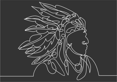 in one thin line concept simply vector illustration