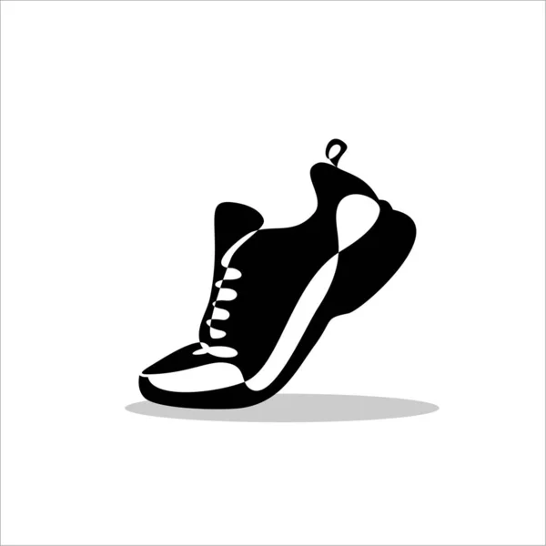 Zapatos Simplemente Vector Ilustración — Vector de stock