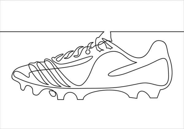 Sapatos Simplesmente Ilustração Vetorial — Vetor de Stock