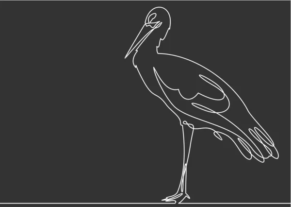 Vogel Gewoon Vector Illustratie — Stockvector