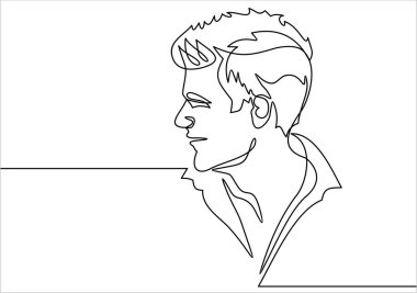 Erkek vektör illüstrasyonu