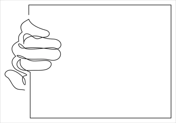 1本の細い線の概念だけで — ストックベクタ