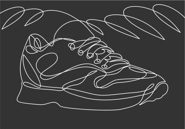 Chaussures Illustration Vectorielle Simple — Image vectorielle