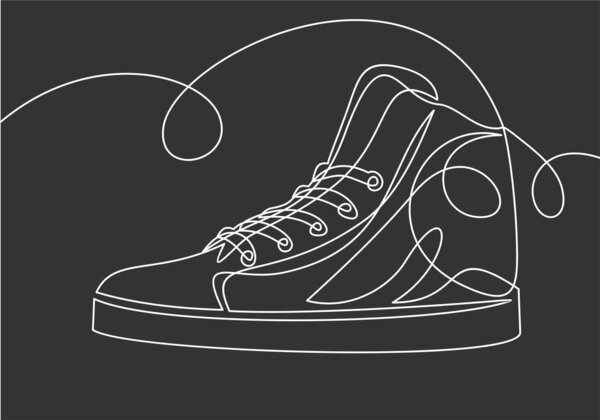 обувь просто векторная иллюстрация
