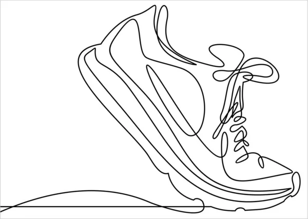 Zapatos Simplemente Vector Ilustración — Archivo Imágenes Vectoriales