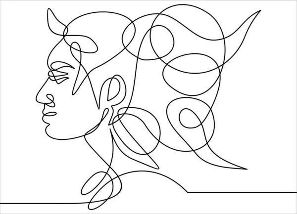 Ilustración Vector Plano Simple Femenino — Archivo Imágenes Vectoriales