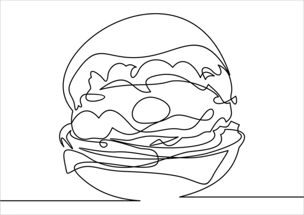 Concept Alimentaire Illustration Vectorielle Simple — Image vectorielle