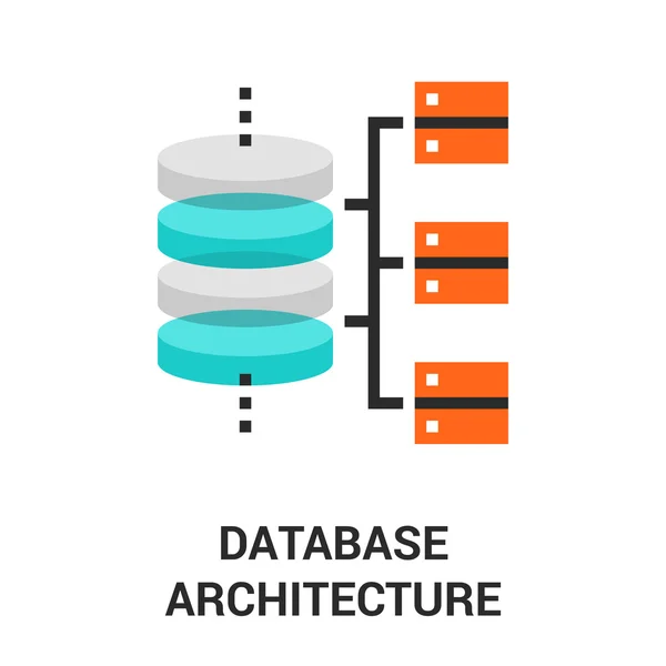 Icono de arquitectura de base — Vector de stock