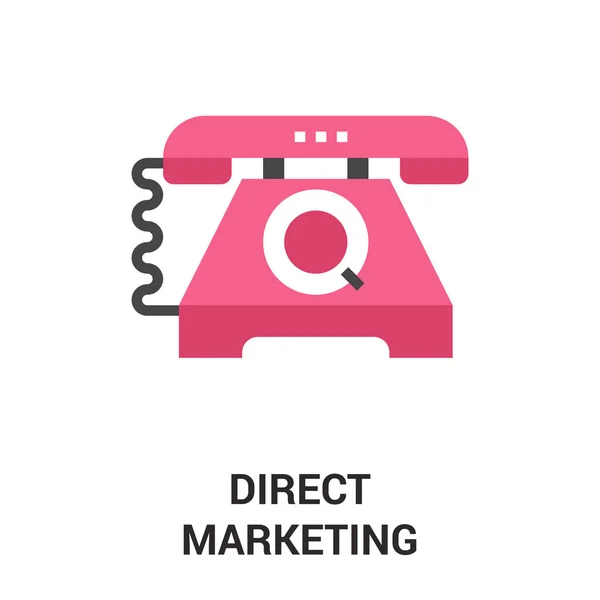 Direct marketing icon — Stock Vector