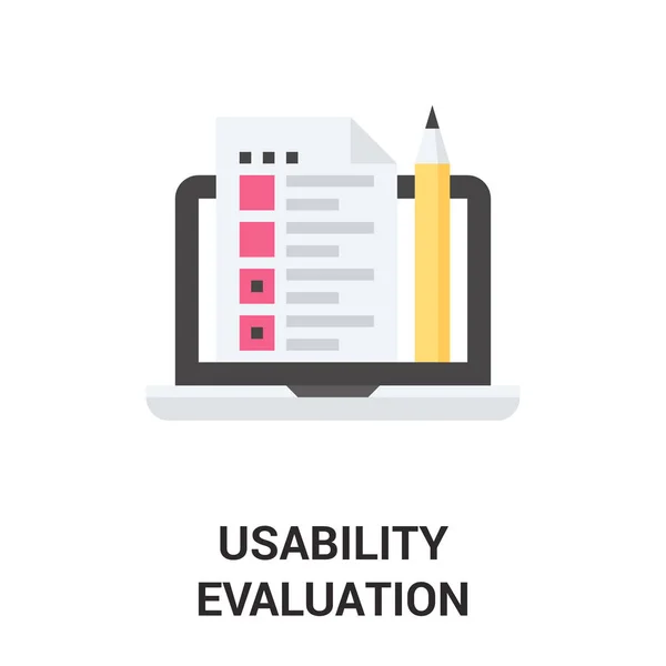 Usability-Bewertungssymbol — Stockvektor