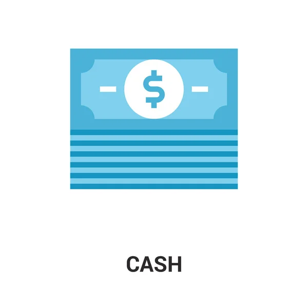 Cash pictogram concept — Stockvector