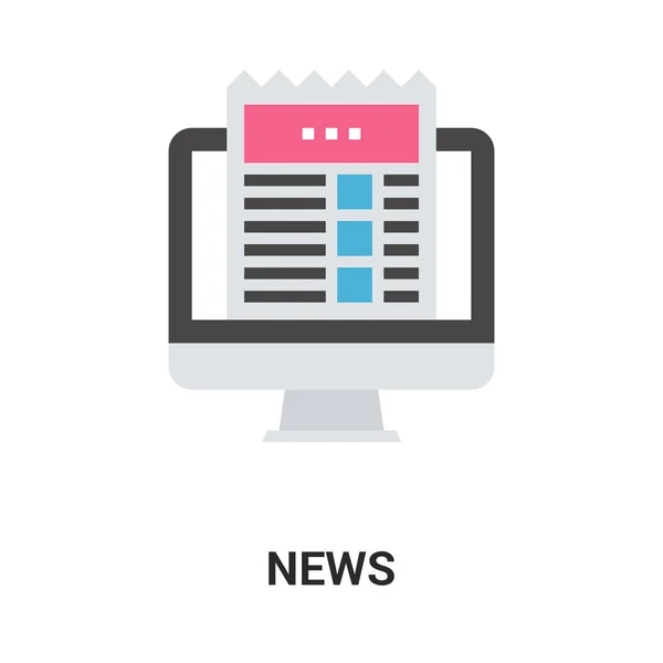 News icon concept — Stock Vector