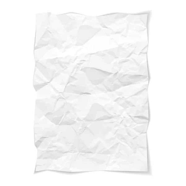 Χαρτί σε λευκό — Διανυσματικό Αρχείο