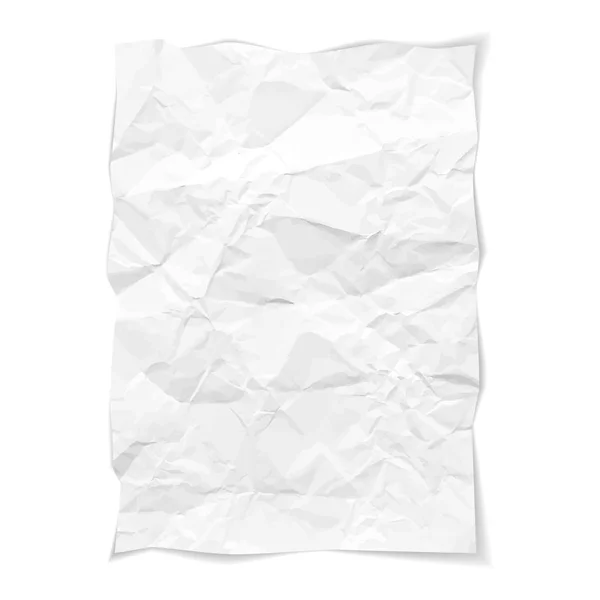 Papier sur blanc — Image vectorielle