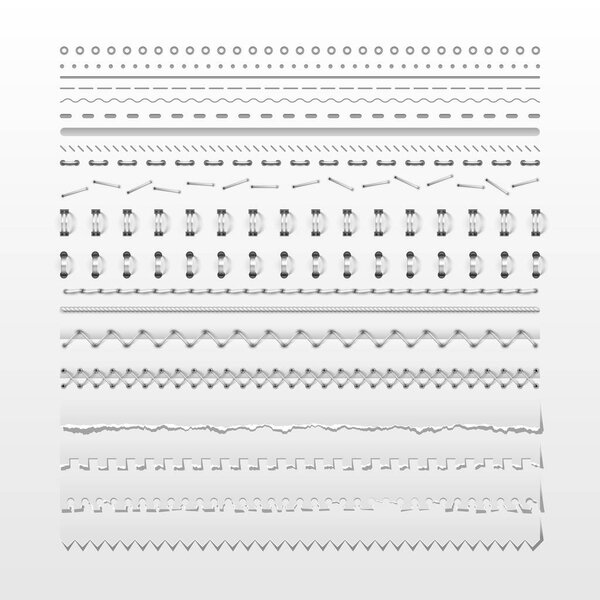 Швы и разделители
