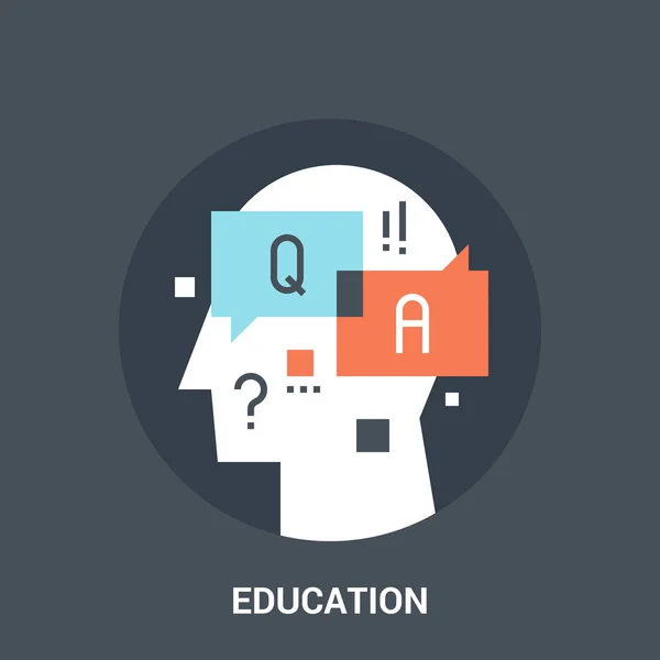 Concept icône de l'éducation — Image vectorielle